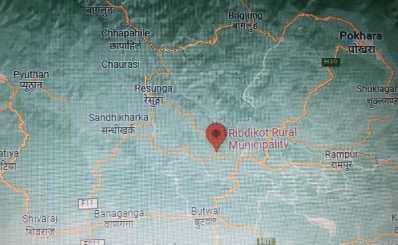 Three killed, eight injured in Palpa jeep accident