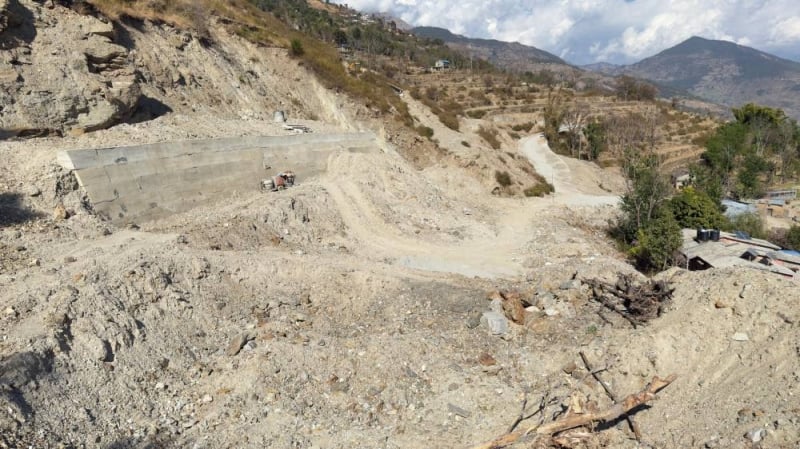 Construction of 15-bed hospital in Budhiganga Municipality stalled