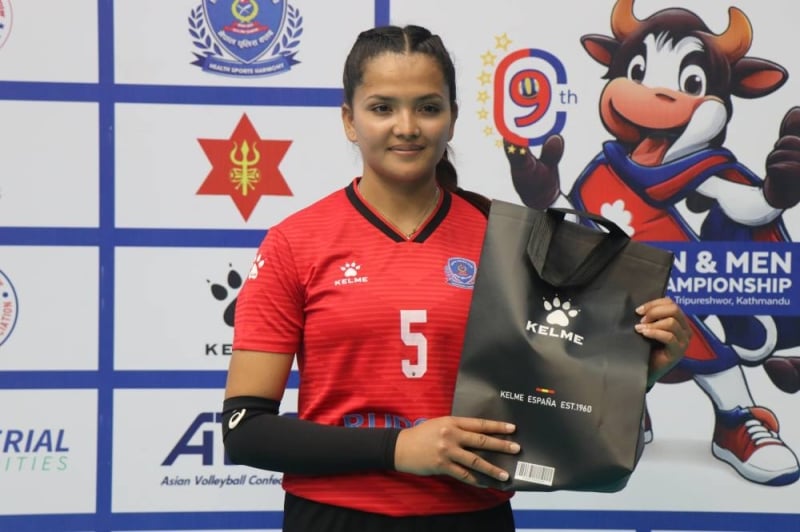 Punam Chand shines as NPC beat TAC to reach final of 9th NVA Volleyball Championship