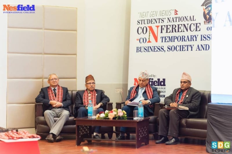 Nesfield Int'l College holds two-day national student conference on business, society, and technology