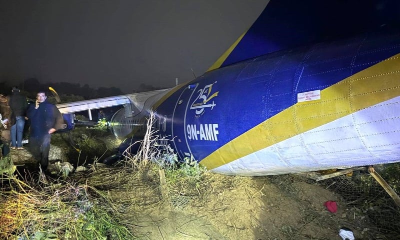 CAAN DG Karn leads technical team to Bhadrapur after Buddha Air runway overrun