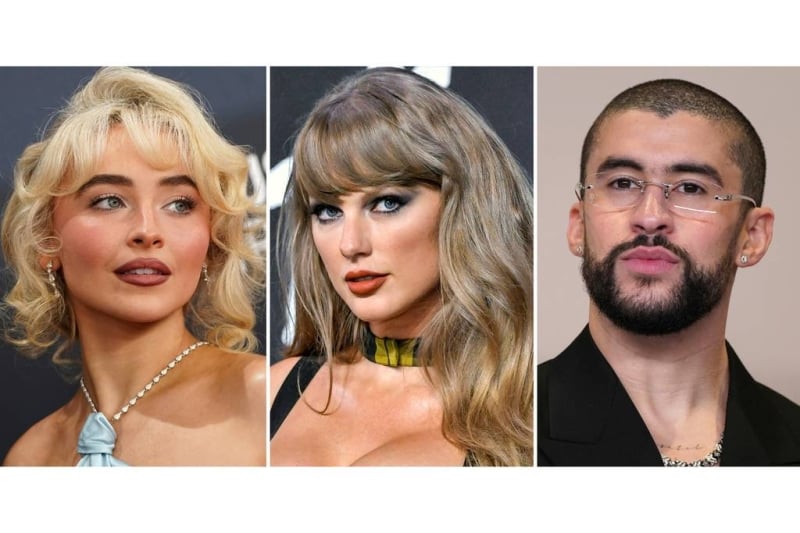 Taylor Swift leads the 2026 iHeartRadio Music Award nominations, followed by Bad Bunny and more