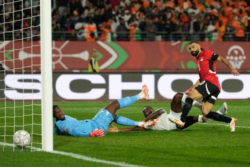 Salah scores and Egypt eliminates Ivory Coast to join Nigeria in Africa Cup semifinals