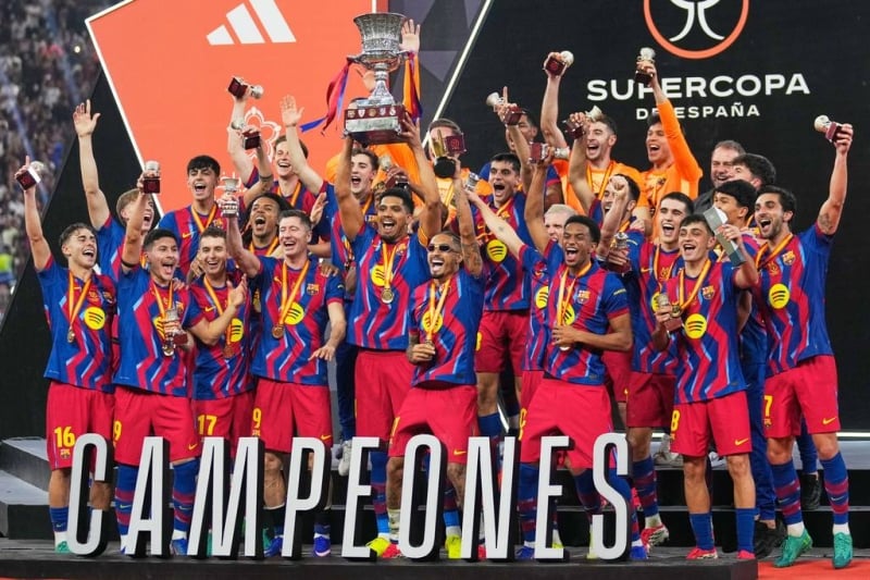 Barcelona beats Real Madrid again to win Spanish Super Cup in Saudi Arabia clasico