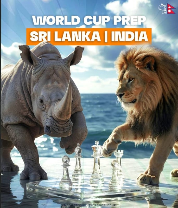 Nepal Cricket Team to begin pre-world cup preparations with Sri Lanka, India tours