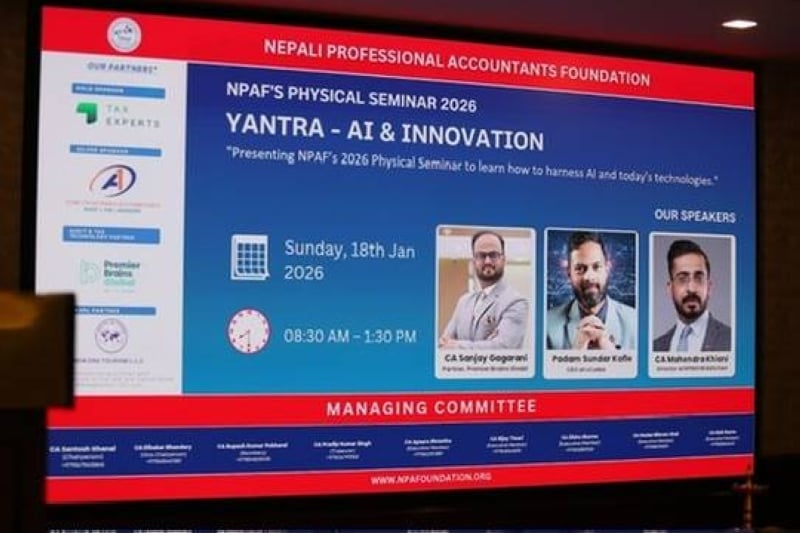 NPAF hosts AI and Innovation Seminar for Nepali professionals in Dubai