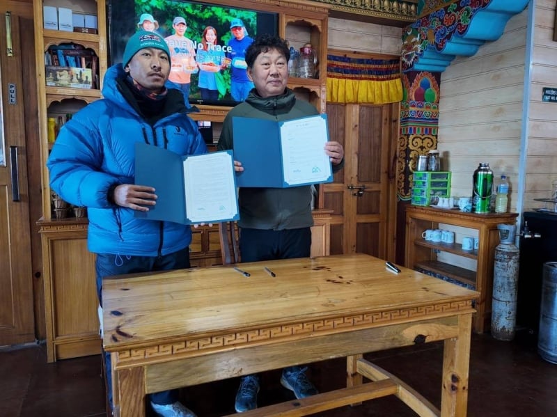 SPCC, Leave No Trace Korea partner to promote environmental education in Everest region