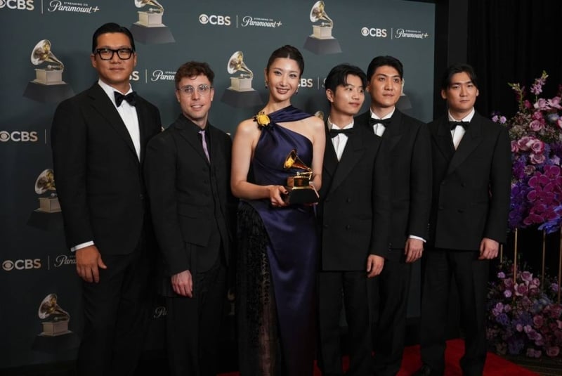 South Korea celebrates K-pop's 'Golden' historic Grammy win