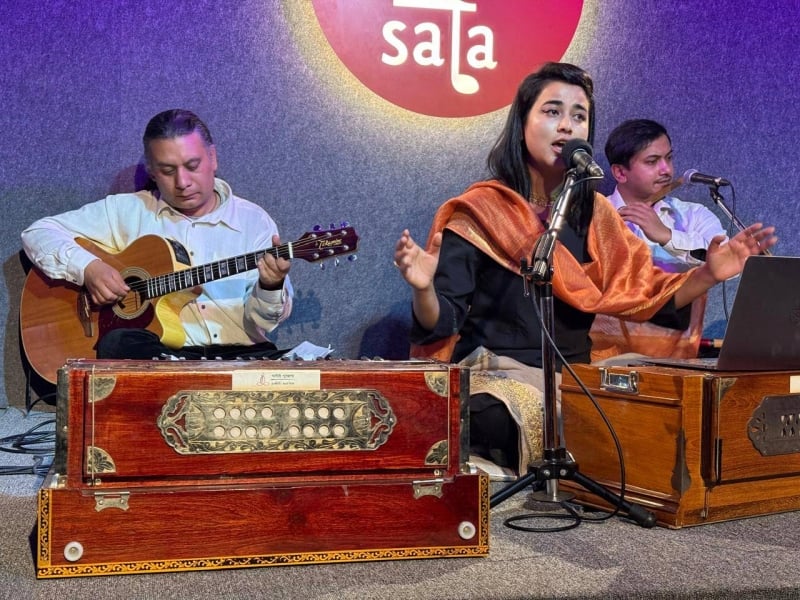 Bhushita Vasistha 'Spring Soak' poetry recital enchants audience