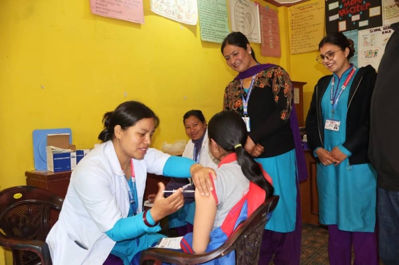 Nationwide HPV vaccination drive for girls begins