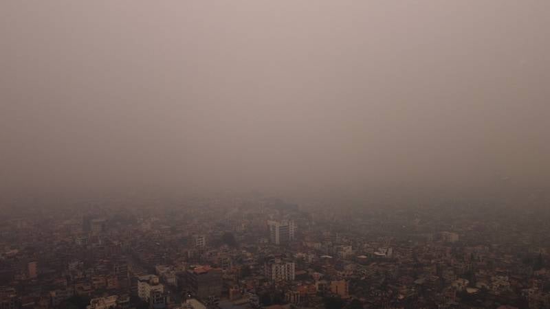Kathmandu Valley's air quality reaches 'unhealthy level'