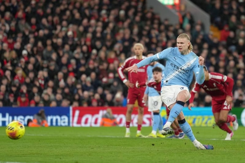 Haaland seals dramatic 2-1 win for Man City at Liverpool to boost Premier League title challenge