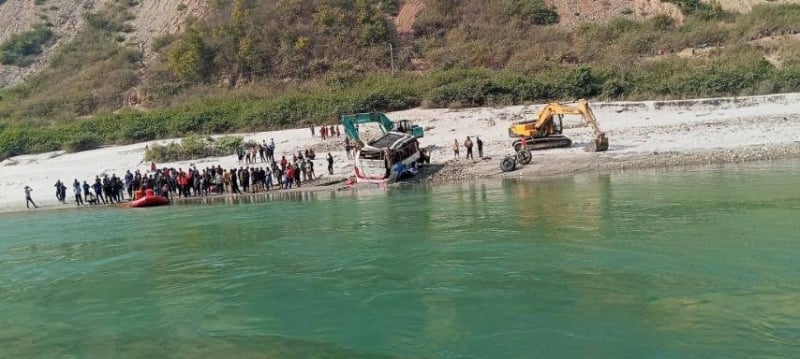 10 victims identified in Ramechhap bus accident