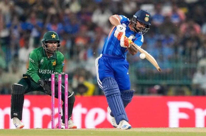 India beats Pakistan by 61 runs in marquee group game at T20 World Cup. No handshakes again