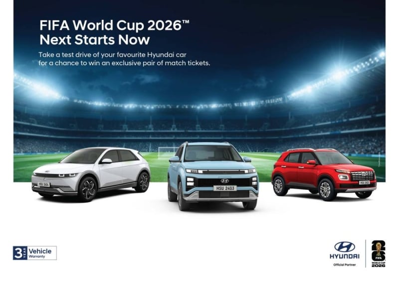 Hyundai Nepal offers FIFA World Cup 2026 trip through test drive campaign