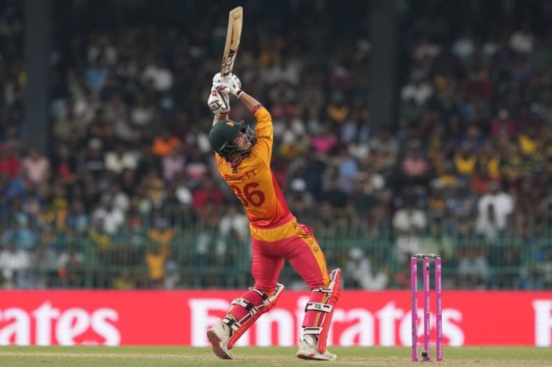 Zimbabwe beat Sri Lanka and join West Indies in finishing T20 World Cup group stage unbeaten