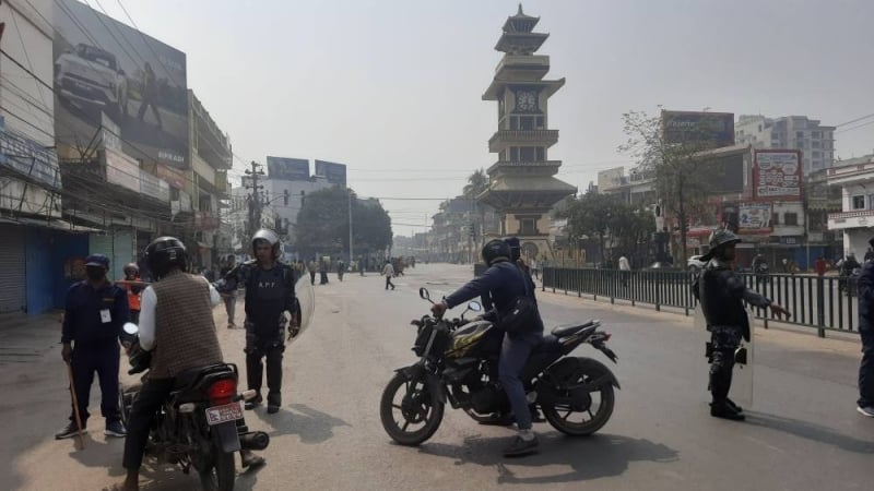 Curfew imposed in Birgunj until further notice