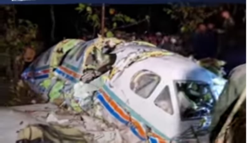 Air ambulance plunges into eastern India forest, killing 7