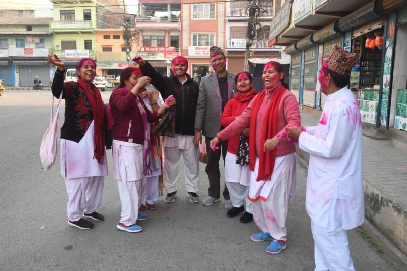 Holi being celebrated across Tarai today