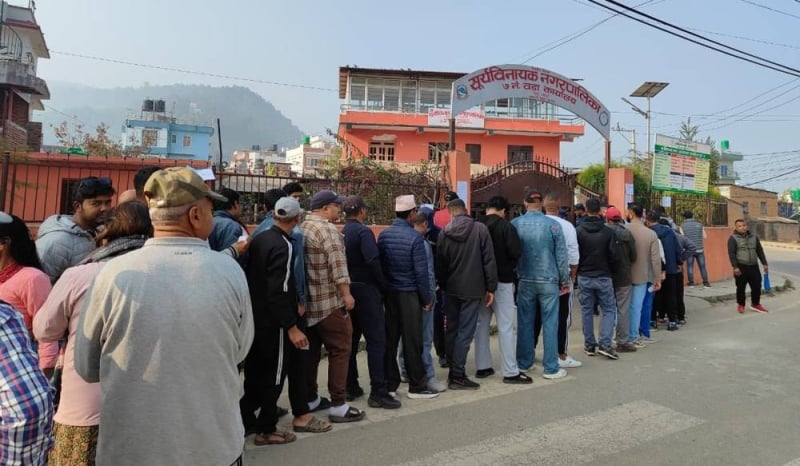 Around 18 pc voter turnout recorded by noon