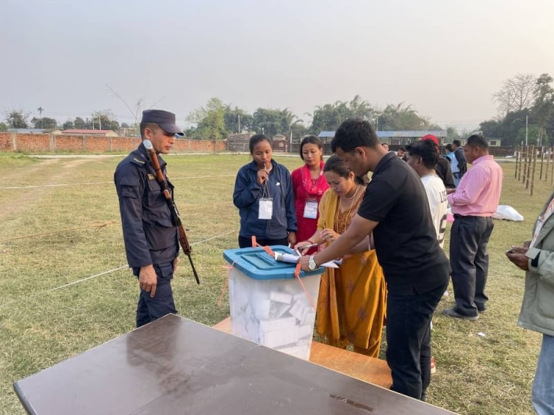 Chitwan records 64.12% voter turnout in HoR election