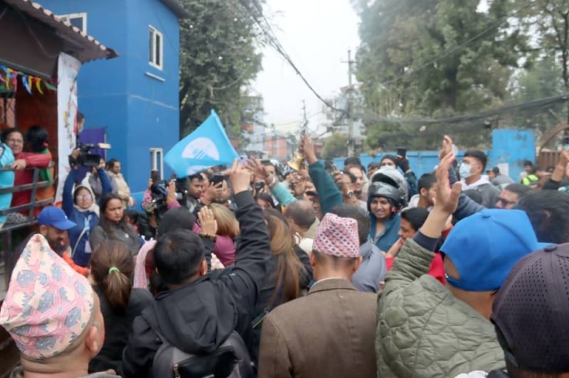 RSP wins 1 seats, leads in 52 as Election Commission posts early results from 69 of 165 constituencies