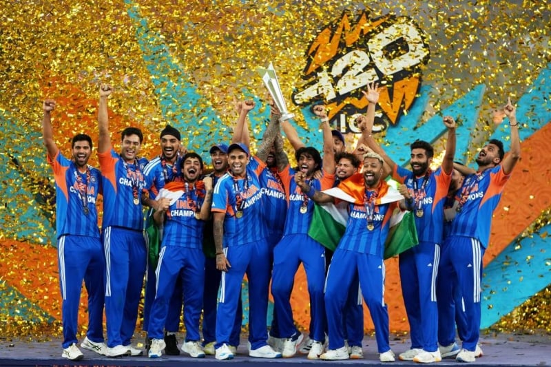 India beat New Zealand by 96 runs to win T20 World Cup
