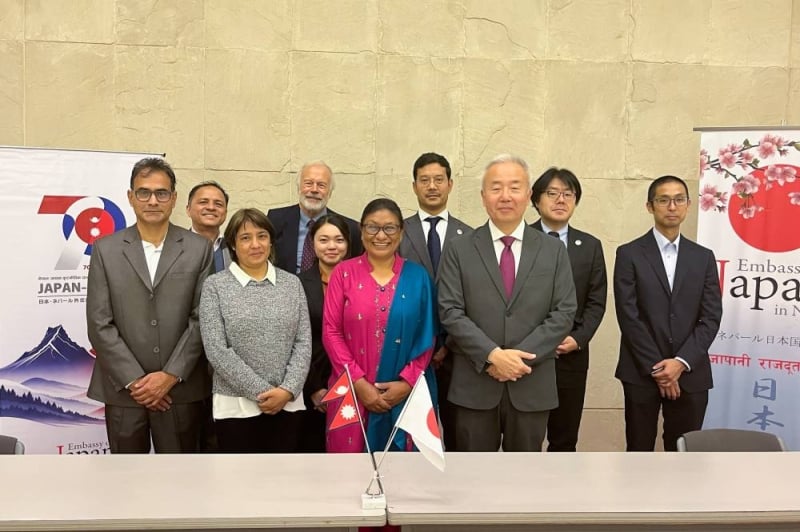 Japan provides grant for classroom construction in Bajhang school