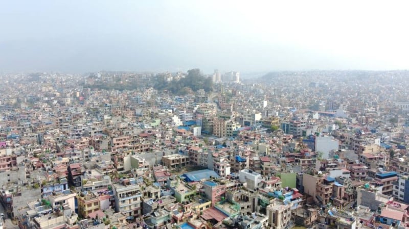 Rainfall Helps Reduce Kathmandu's Air Pollution; AQI Falls to 149