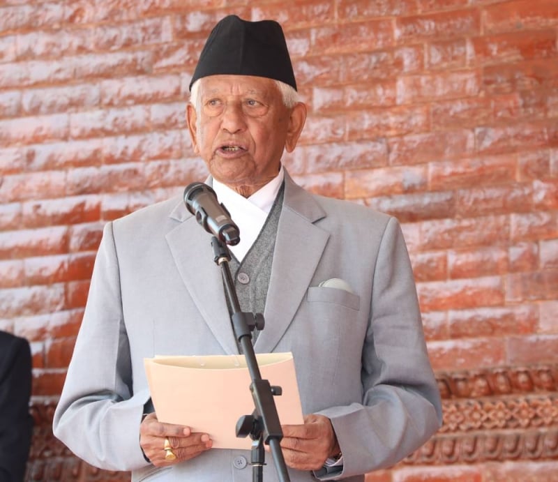 Arjun Narsingh KC sworn in as senior-most HoR member