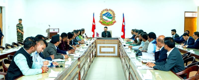 PM Shah sits for discussions with HoR members from Madhesh Province