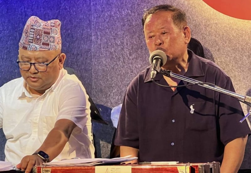 Singer Pawan resonates at Paleti with melodious tunes