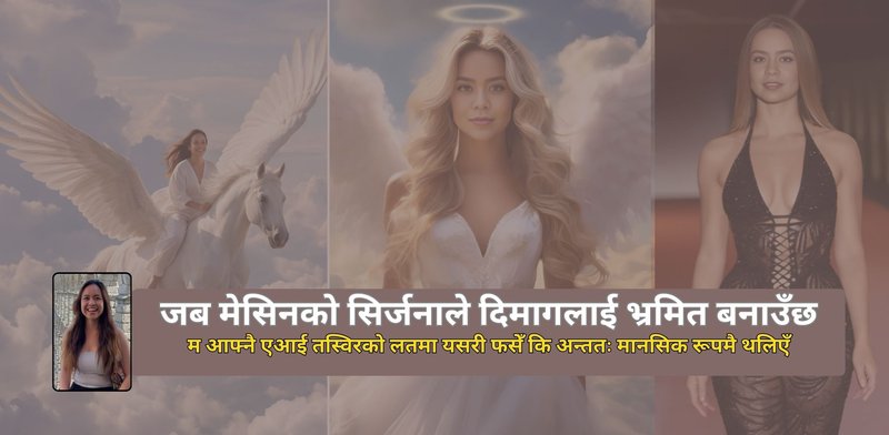 विज्ञको अनुभव : आफ्नै एआई तस्विरहरू बनाउने लतले मेरो मानसिक सन्तुलन नै बिग्रियो
