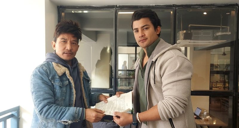 फिल्ममा 'कमब्याक' गर्दै नायक आकाश श्रेष्ठ