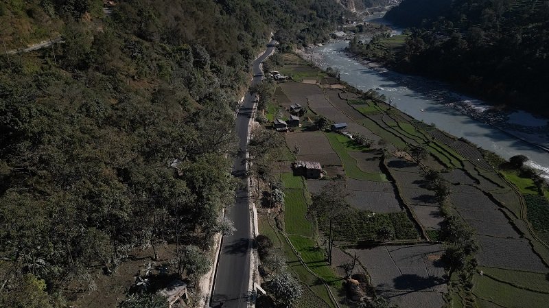 मालढुङ्गा–बेनी सडक स्तरोन्नति सम्पन्न