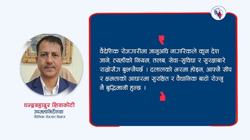 वैदेशिक रोजगारी : बदलिँदो गन्तव्य, बढ्दो जोखिम र नागरिकको जिम्मेवारी