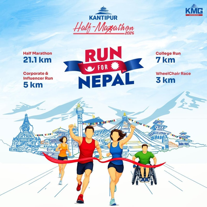 Kantipur Half Marathon draws record 4,000 runners