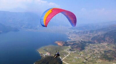पोखरामा पाँच वर्षपछि खुला प्याराग्लाइडिङ च्याम्पियनसिप हुँदै